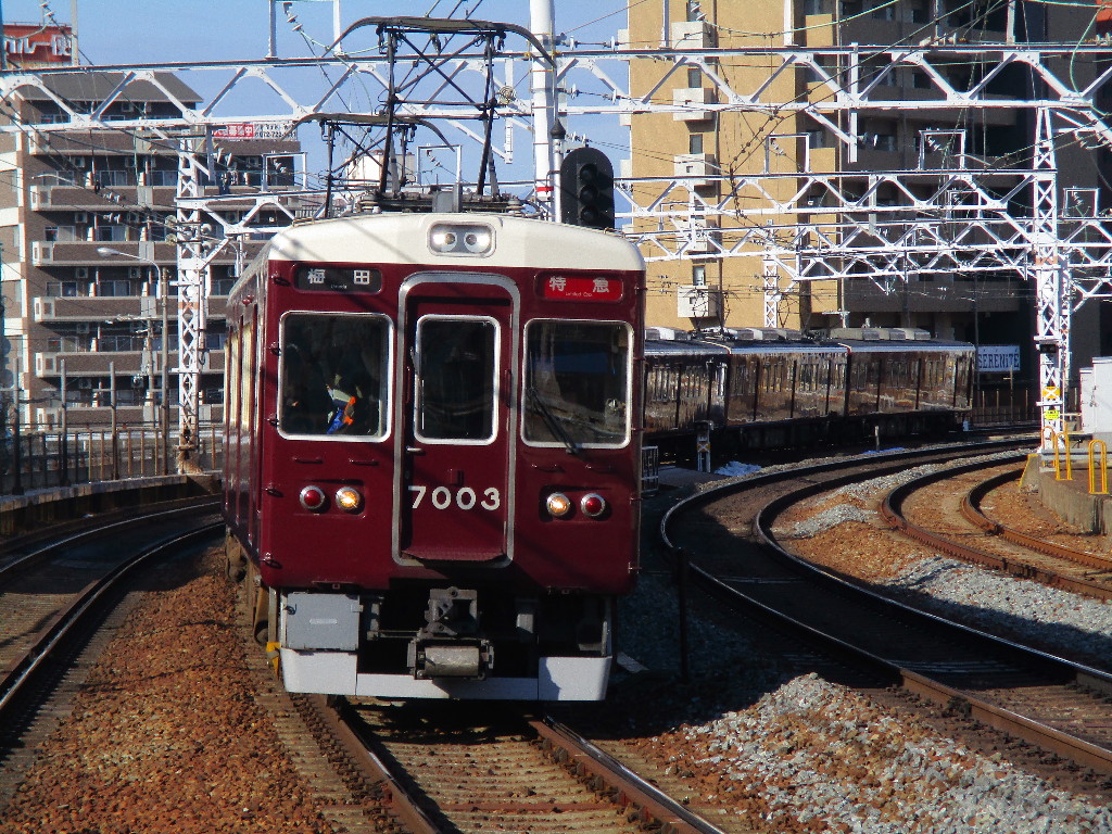 阪急電車 撮影記 28 阪急阪神1dayパス 2 チーノ7011f 鉄道ブログ